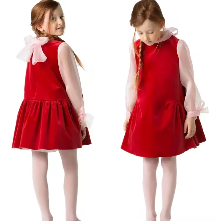 girls flower white dress